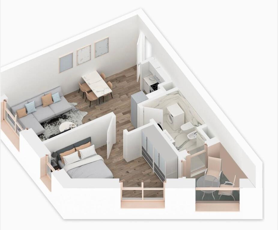 Super appartamento pronto per abitare alla residenza Kadiu!