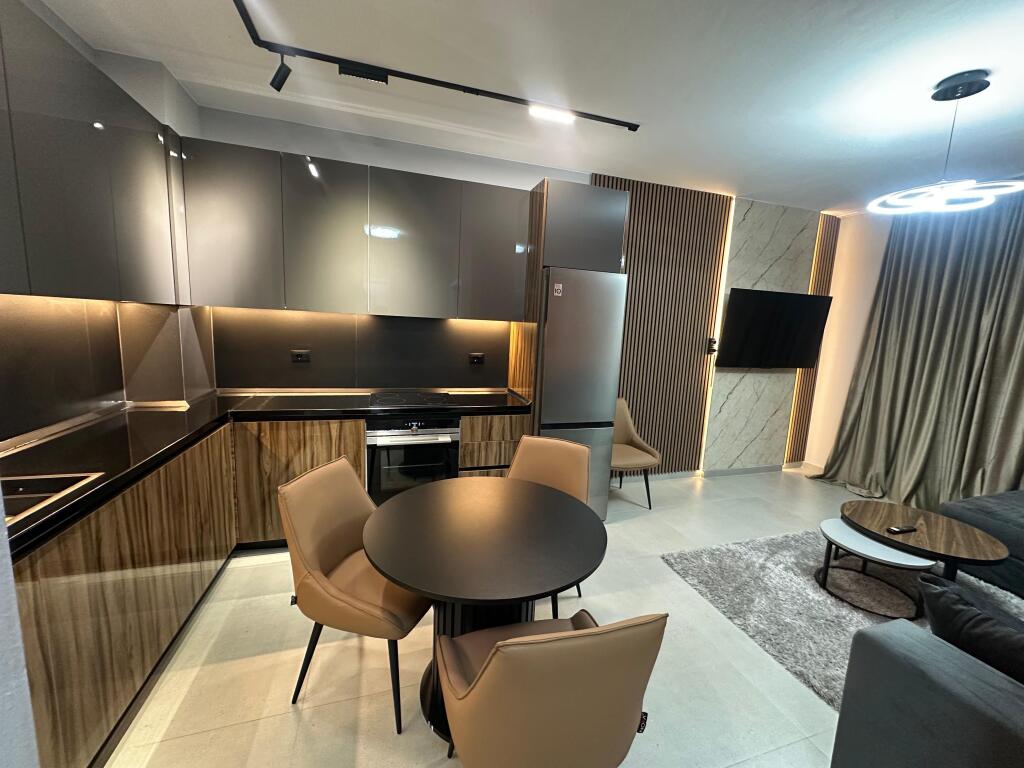 📣 FOR RENT SUPER APARTMENT 1+1 + parking 📍 Green City Residence, Astir ✨  🏢 New and quality building 🛋️ Fully furnished with architect, in contemporary style  💶 Price: 650€/ month