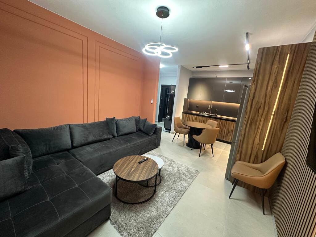 📣 FOR RENT SUPER APARTMENT 1+1 + parking 📍 Green City Residence, Astir ✨  🏢 New and quality building 🛋️ Fully furnished with architect, in contemporary style  💶 Price: 650€/ month