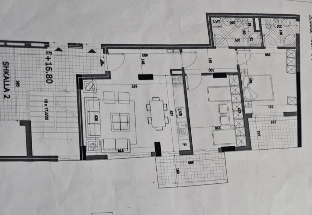 Apartment 2+1+2 with mortgage for sale in Astir