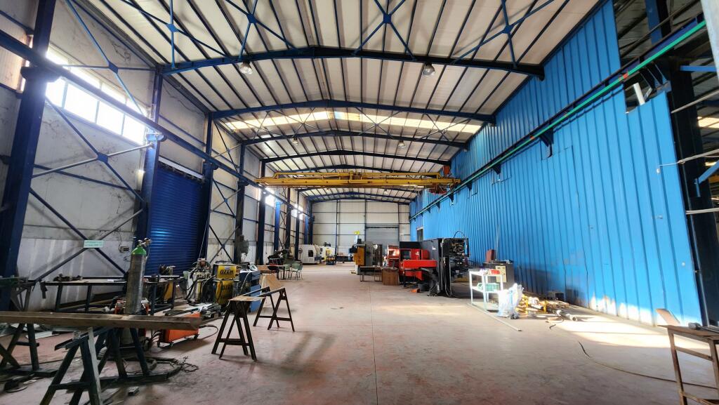 LAND, BUILDING, INDUSTRIAL WAREHOUSES, OFFICES, OR METAL PRODUCTION FACTORY FOR SALE – LUSHNJE