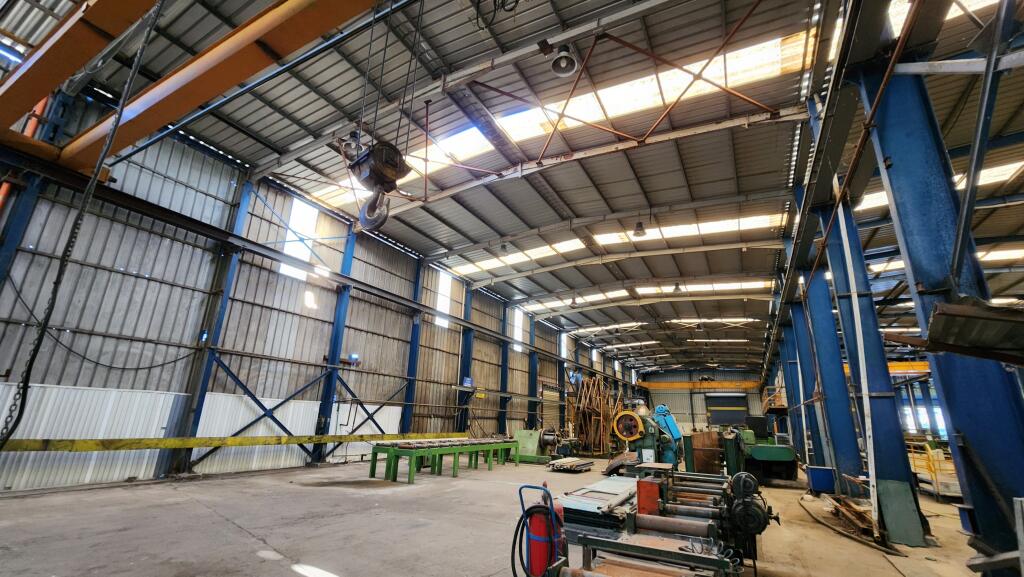 LAND, BUILDING, INDUSTRIAL WAREHOUSES, OFFICES, OR METAL PRODUCTION FACTORY FOR SALE – LUSHNJE