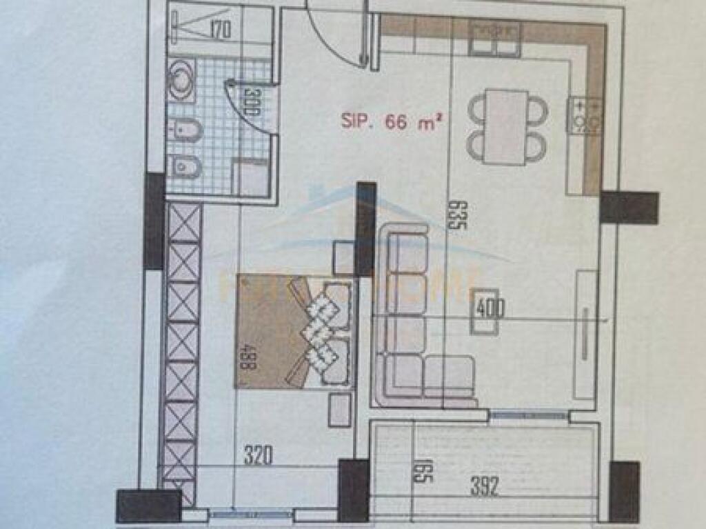 In vendita, Appartamento 1+1, Babrru "Monark Residence", Tirana.