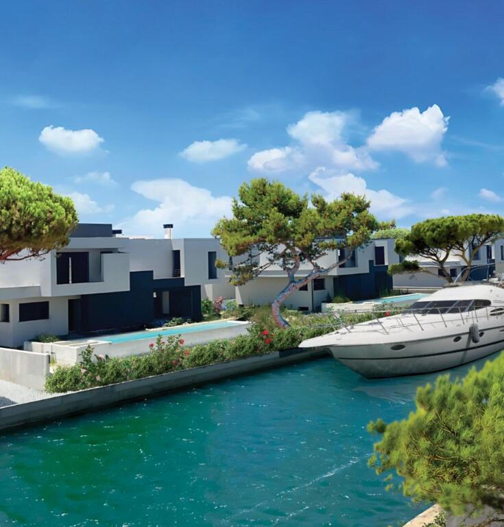 VENDESI appartamento 1+1+parcheggio Residenza Turqouise Marine, Hamallaj, Golfo di Lalzit