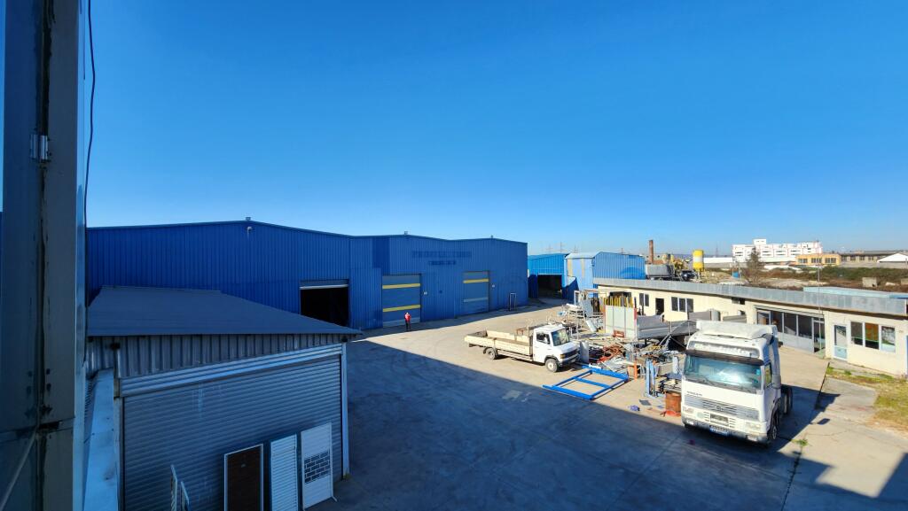 LAND, BUILDING, INDUSTRIAL WAREHOUSES, OFFICES, OR METAL PRODUCTION FACTORY FOR SALE – LUSHNJE