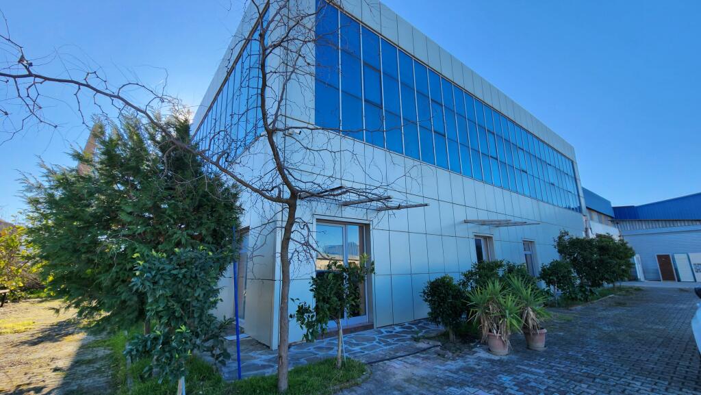 LAND, BUILDING, INDUSTRIAL WAREHOUSES, OFFICES, OR METAL PRODUCTION FACTORY FOR SALE – LUSHNJE