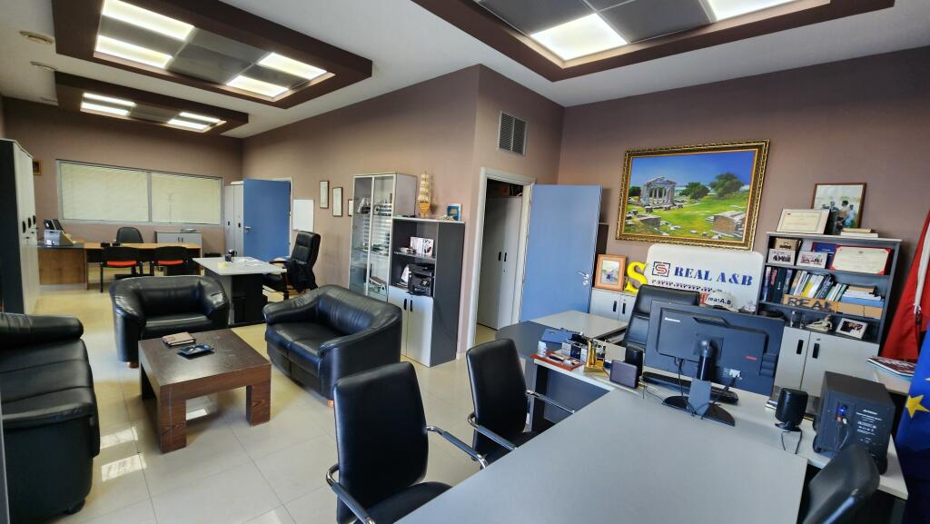 LAND, BUILDING, INDUSTRIAL WAREHOUSES, OFFICES, OR METAL PRODUCTION FACTORY FOR SALE – LUSHNJE