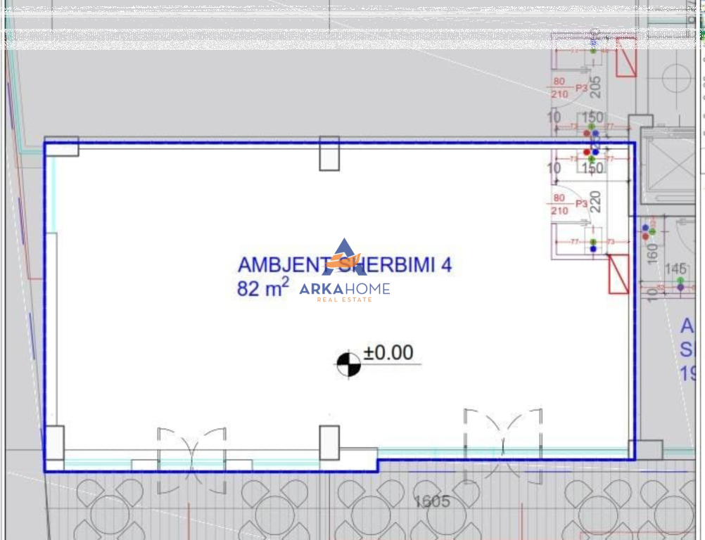VENDITA LOCALE COMMERCIALE 94M2 "ALI DEMI, VICINO A XHANGOLLI" 330.050 EURO