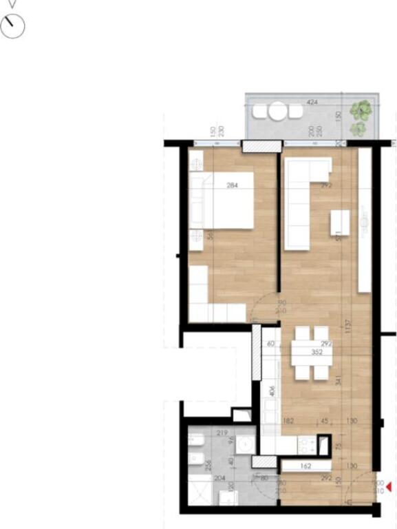 📣 IN VENDITA Appartamento 1+1 📍 Garden Residence Turdiu, Ex Campo di Aviazione ✨
