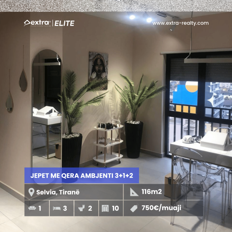 For Rent Environment  Selvia, Tirane