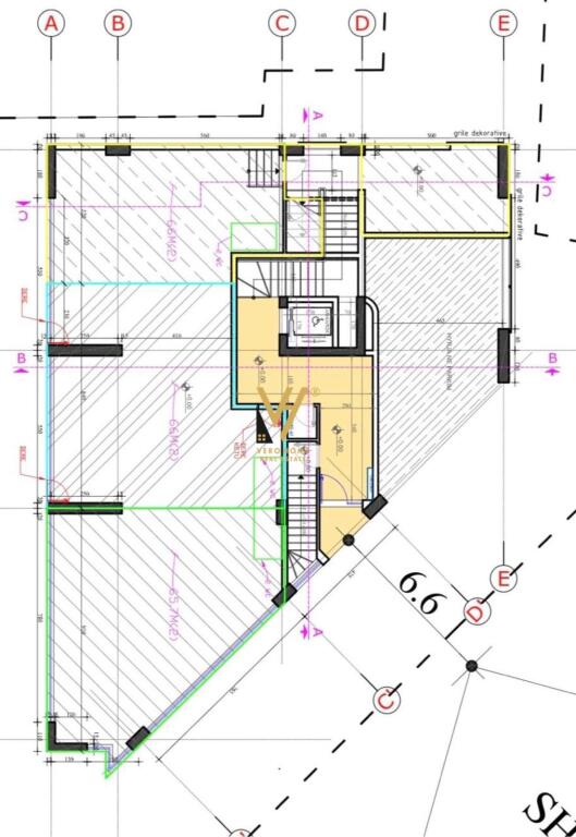 OFFICE 200 M2 FOR RENT ON BARRICADES STREET 2,700 EURO