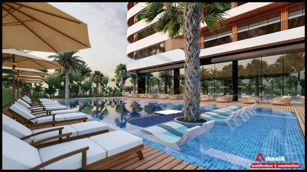 Shitet, Apartament 1+1, Residenca "Kapiten", Golem, Durrës