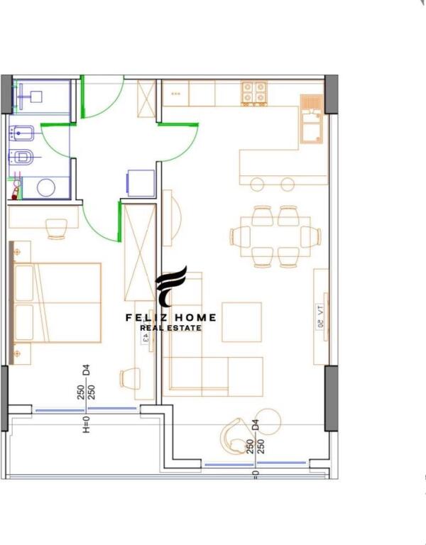 FOR SALE APARTMENT 1+1 GOLEM 103,824 EURO