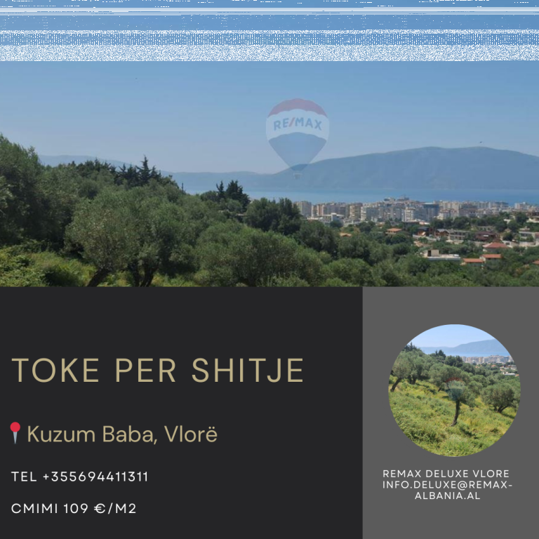 Agricultural Land for Sale – Kuzum Baba, Vlorë