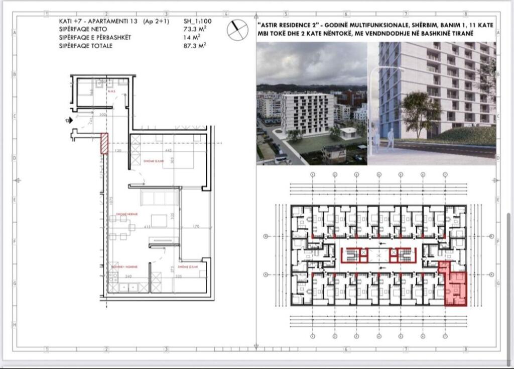 SHITET APARTAMENT 2+1 ASTIR 113.500 EURO