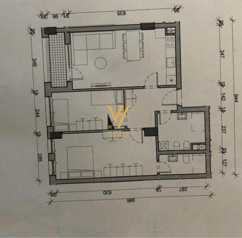 VENDESI APPARTAMENTO 2+1+2+BLK ALL'INGEGNERIA 235.000 EURO