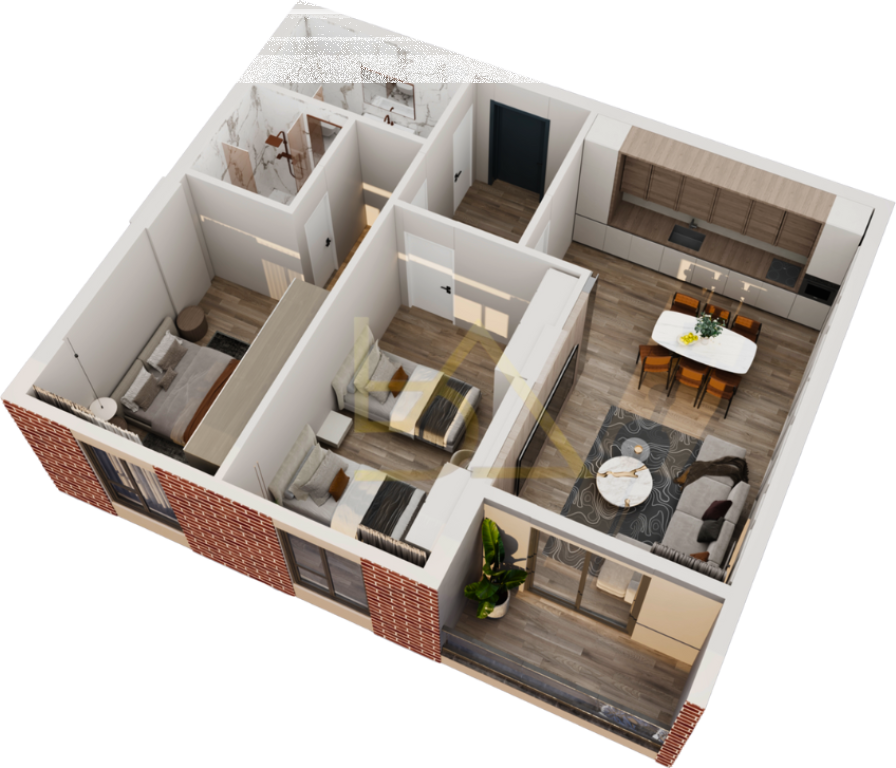 Shitet Apartament – Tirana View Residence, Paskuqan