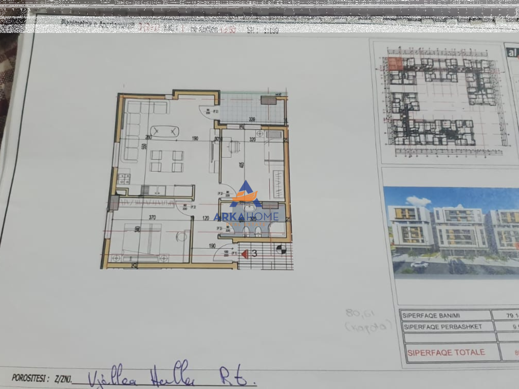 APARTMENT FOR RENT 2+1+BALCONY "SHKOZE" 750 EURO