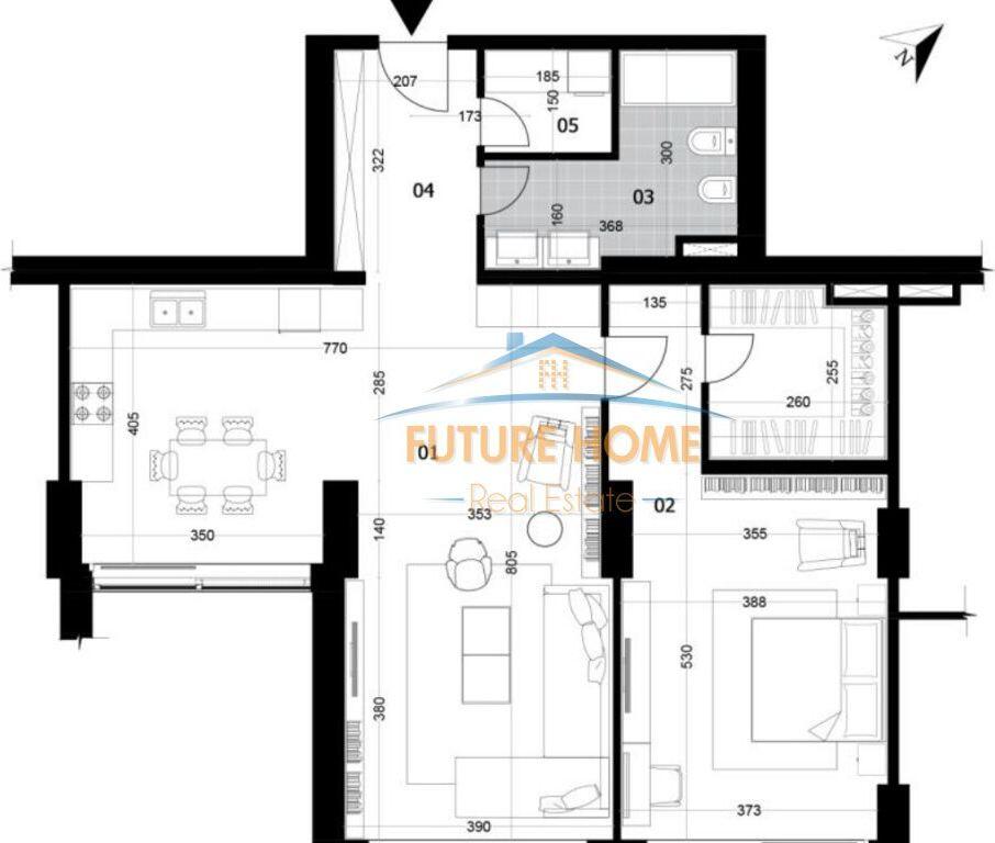 In vendita, Appartamento 1+1, Via Elbasan, DownTown 1
