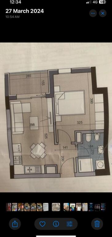 Shitet Apartament 1+1