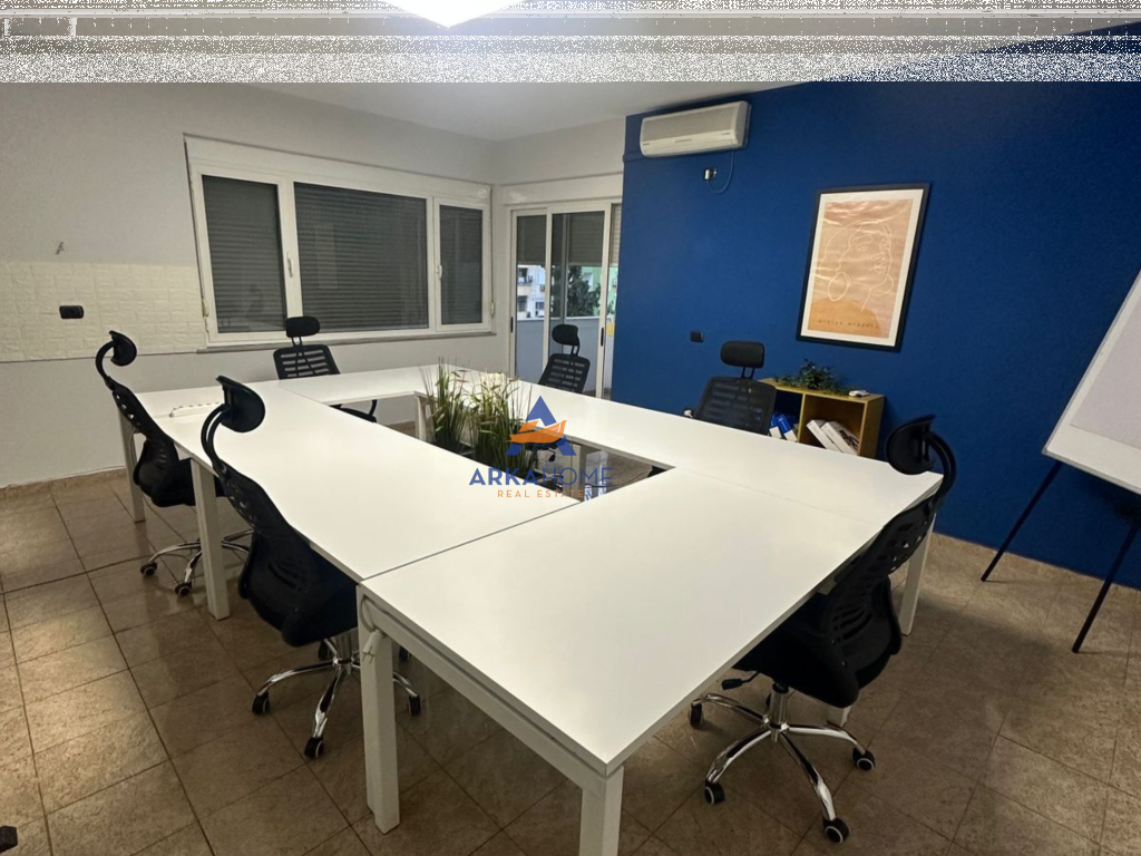 UFFICIO IN AFFITTO 60M2 "VIA PJETER BOGDANI, BLLOK" 1800 EURO