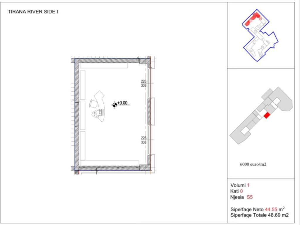 NEGOZIO IN VENDITA 48 M2 VIA KAVAJES 292.000 EURO