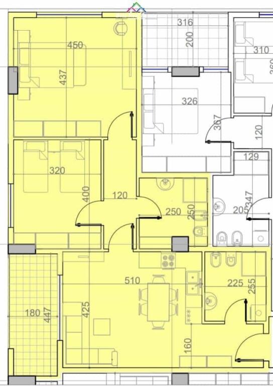 Appartamento in Vendita 2+1 a Paskuqan (ID B120769) Tirana