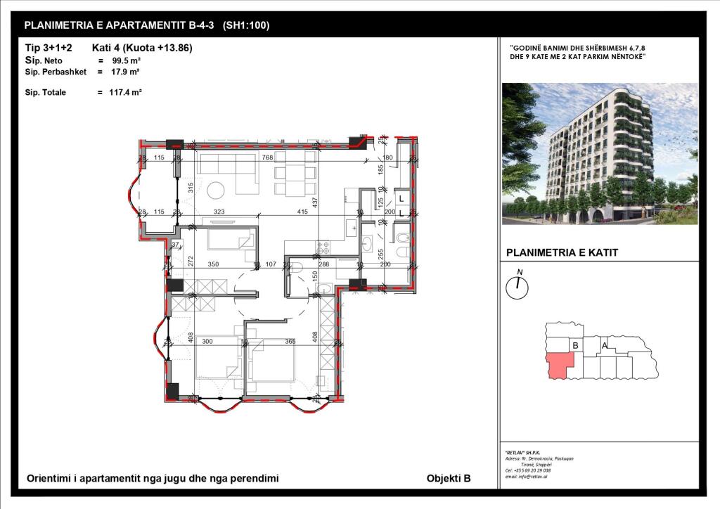 Apartment 3+1 – ALUNA 2