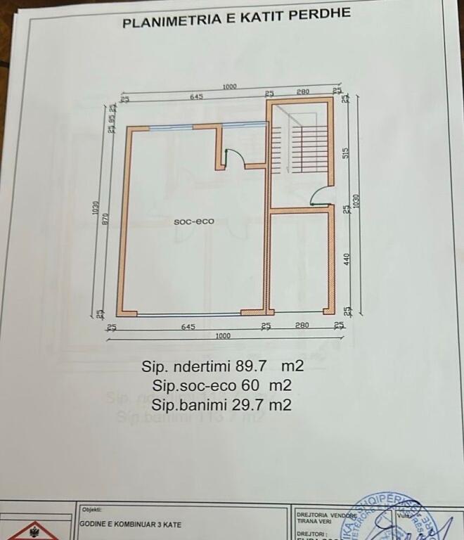 🏢 JEPET ME QIRA VILË 3-KATËSHE PËR BIZNES PRANE OXHAKUT