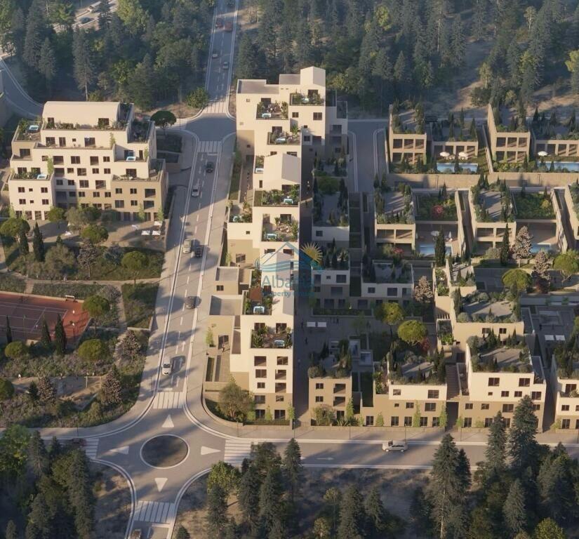 🏡 Garsoniere për Shitje – Santorini 2 (Square Village, Dhërmi) 🌊✨