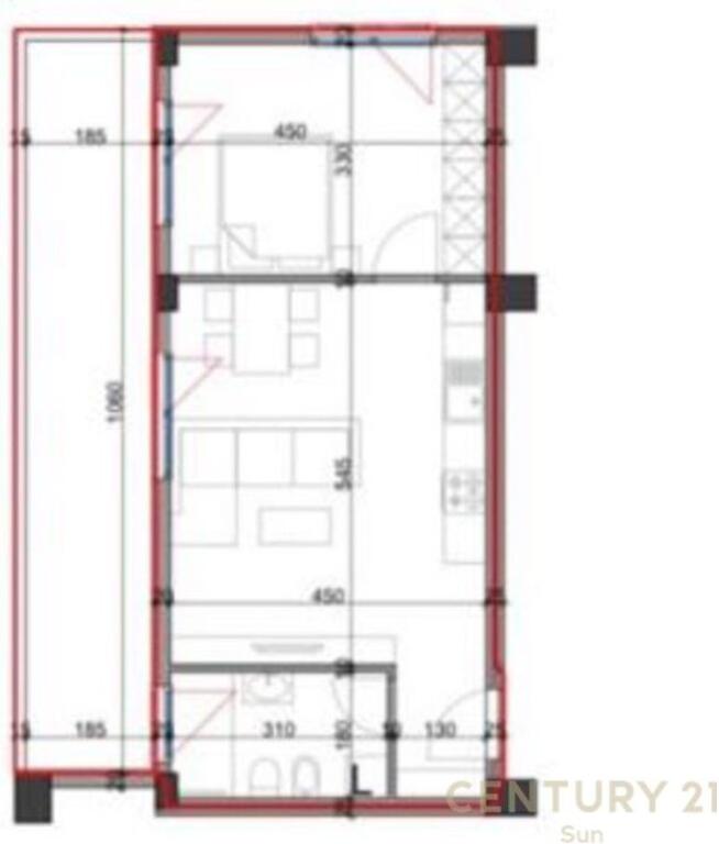 APARTMENT 1+1 FOR SALE NEAR GLOBE! 122,000 €