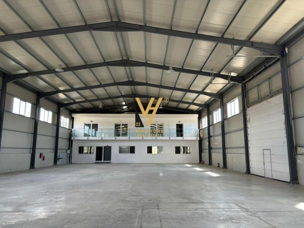 WAREHOUSE 1,600 M2 FOR RENT IN MARIKAJ, VORE 5,500 EURO