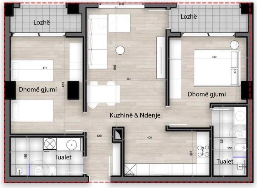 ✨Appartamento 2+1+2 in vendita | 📍Splendor Residence, Porcelan