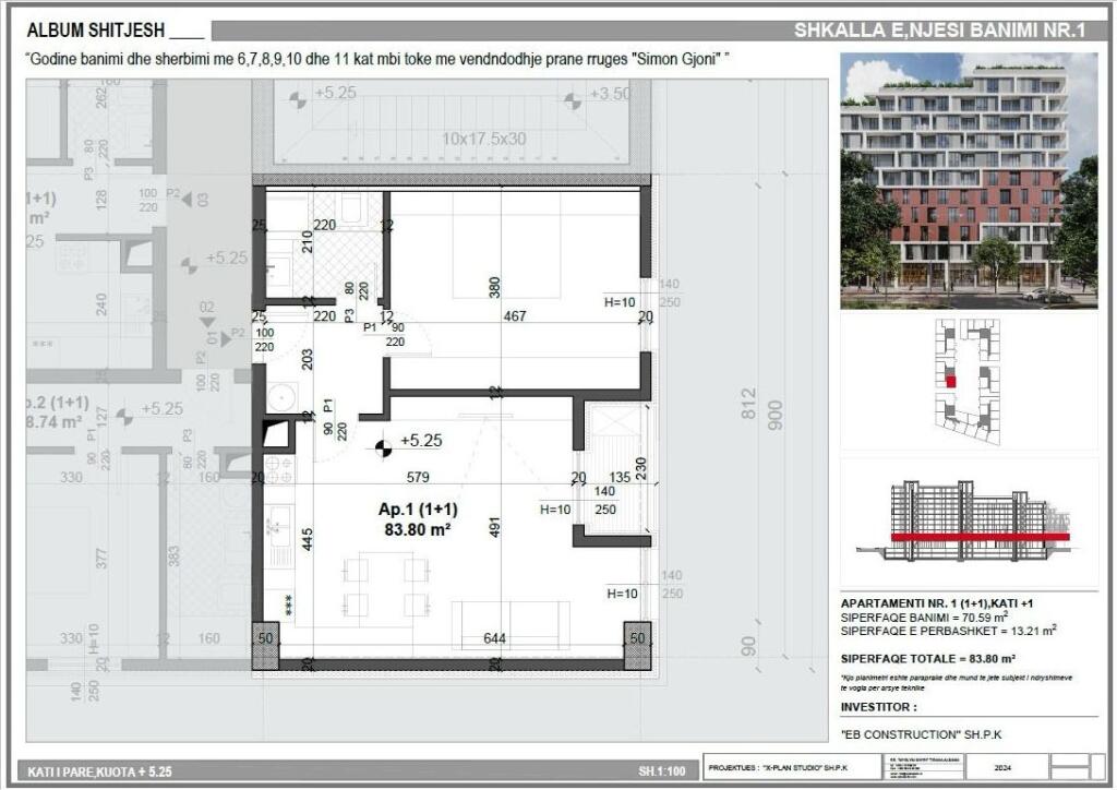 Apartament 1+1