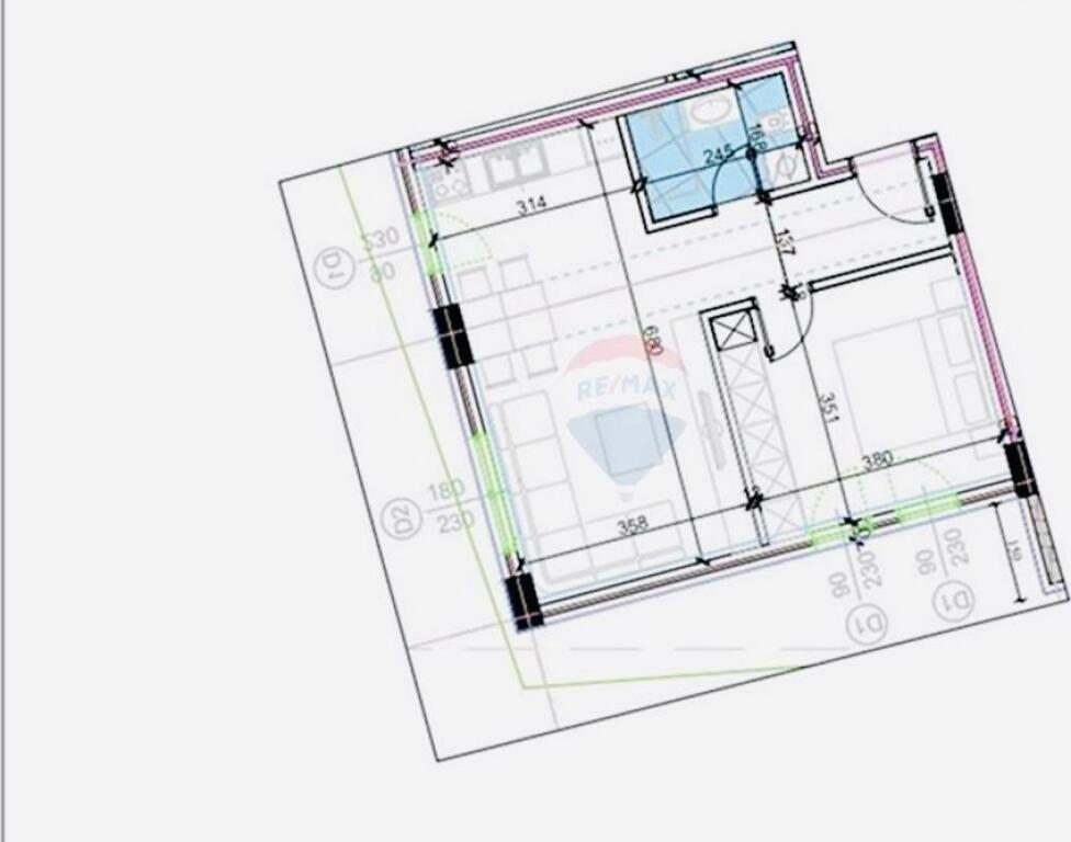 📍Apartment 1+1 for Sale Kodra e Diellit 2