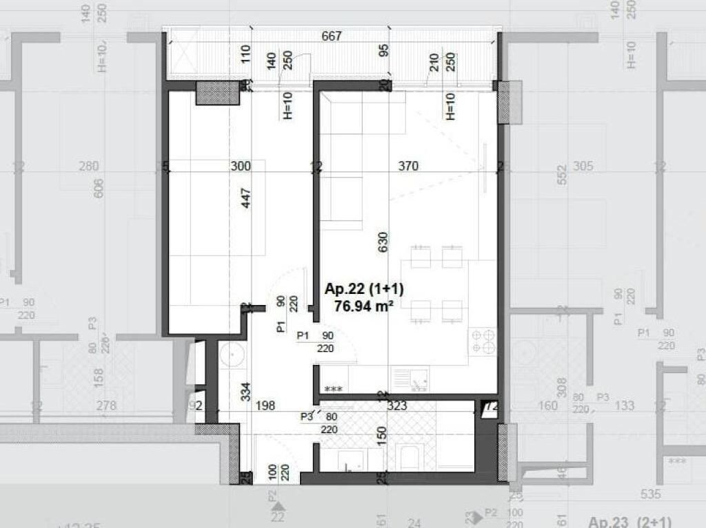 SHITET APARTAMENT 1+1 ISH FUSHA E AVIACIONIT 130.000 EURO