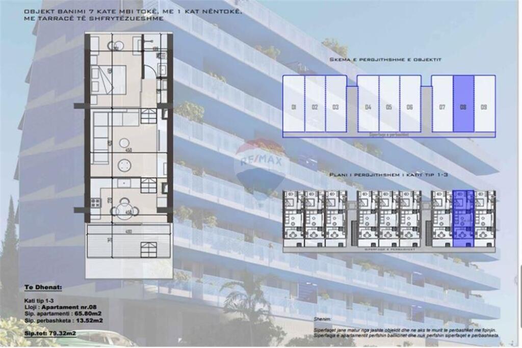🏢 Apartament 1+1 për Shitje – Lungomare, Vlorë