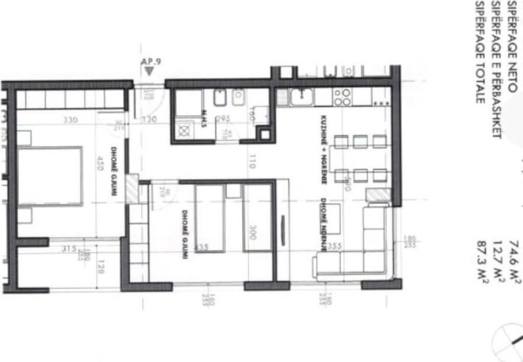 Appartamento 2+1+1 in vendita  📌Ex Campo di Aviazione