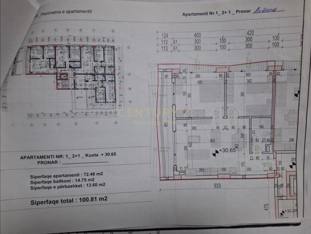 Apartament 2+1 për Qira, Farmacia 10!