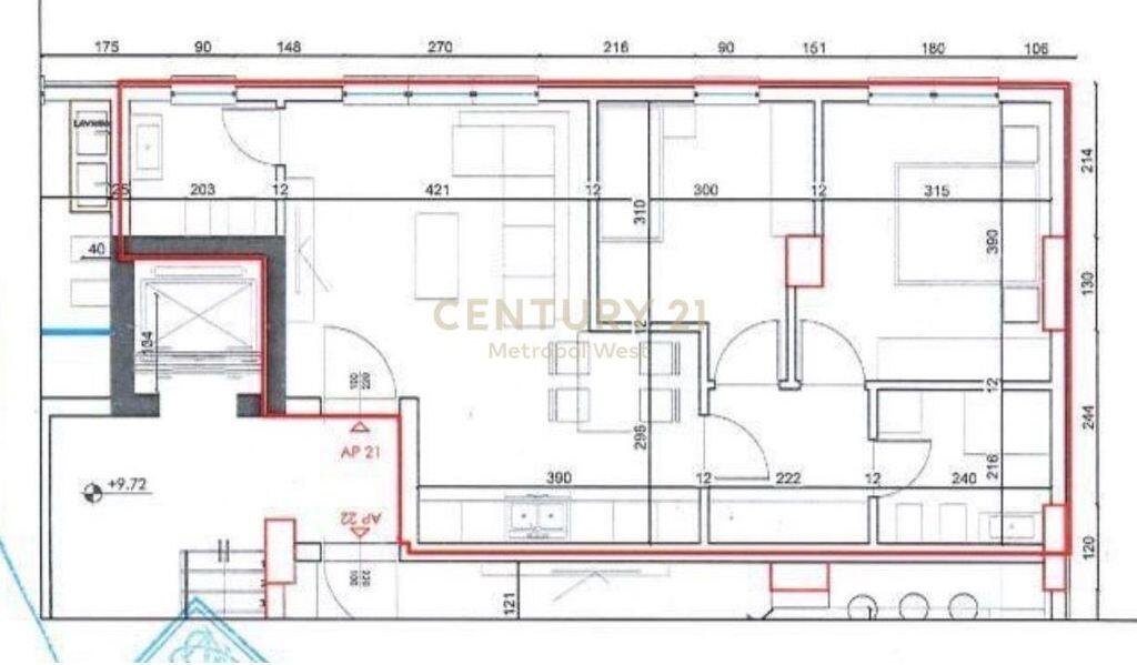 Appartamento 2+1+2 in Vendita, Complesso Xheluks 165.750 €