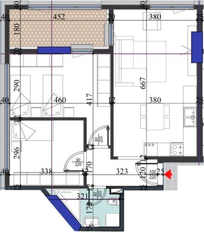 ✨Shitet Apartament 2+1 | 📍Colonnade Residence, Rruga Dritan Hoxha