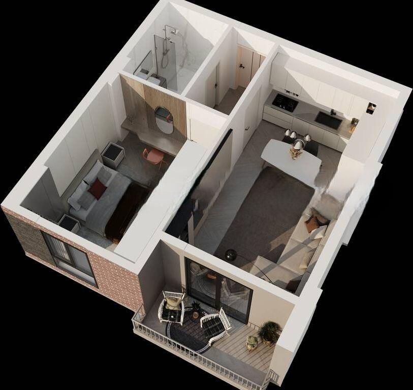 Vendiamo appartamento 1+1 di fronte all'Università Agraria, Arborea Residence! 88.100 €