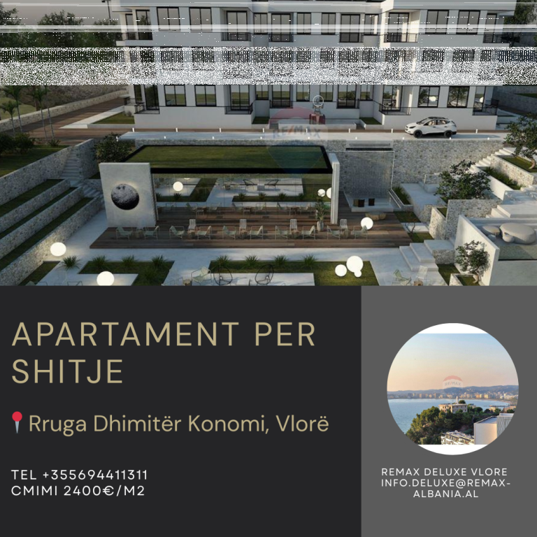 2+1 Apartment for Sale – Ujë i Ftohtë, Vlorë