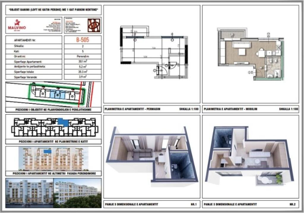🏖️ STUDIO apartment for Sale – New Residence “La Mer”, Golem