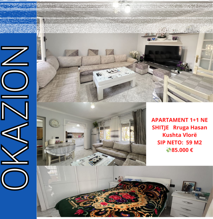 1+1 Apartment for Sale