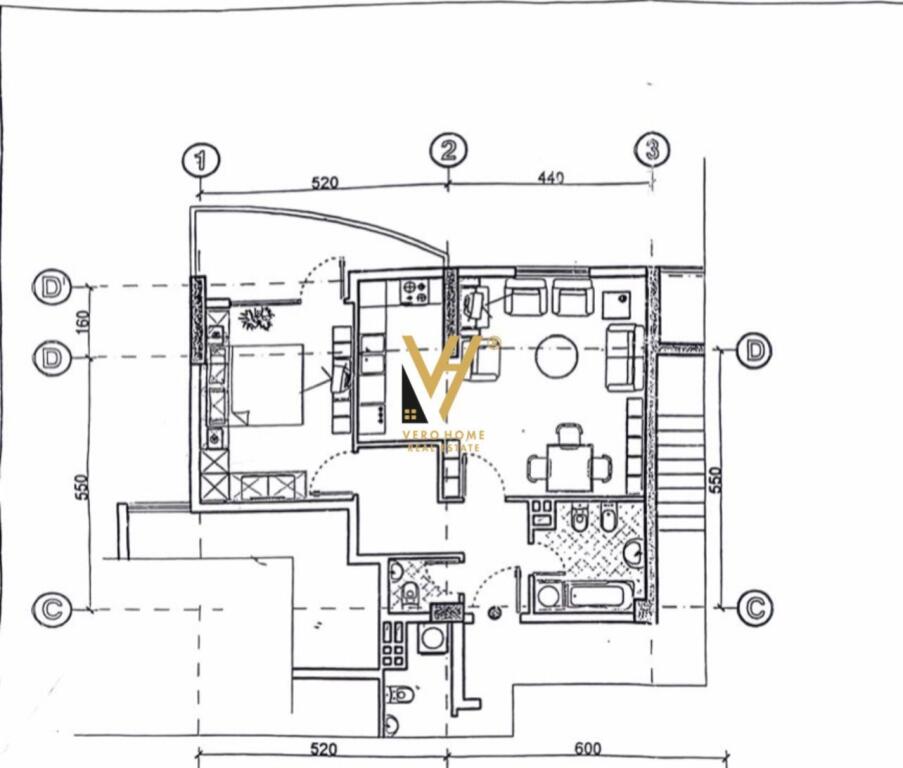 APARTMENT 1+1 FOR SALE AT THE FORMER TRAIN STATION 16,500,000 LEKE