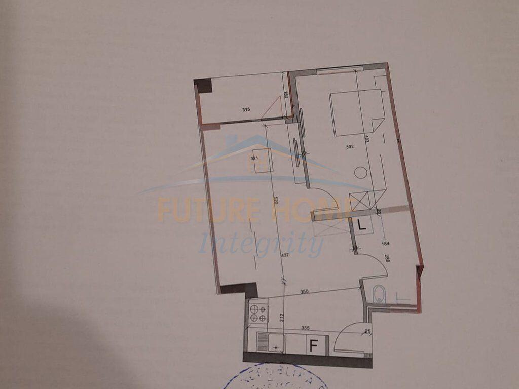 For sale, Apartment 1+1, Art Residence, Tirana.