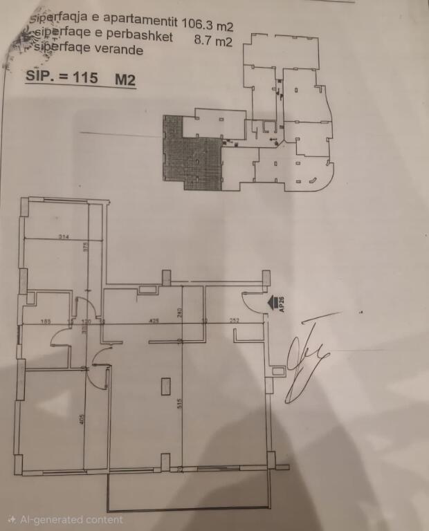 Apartment 2+1 for sale near the Red School