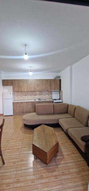 Apartment 1+1 for rent Astir Organization: Living room+Kitchen Bedroom Bathroom Balcony 7th floor The apartment is located in a building with an elevator, well-maintained stairs, and a quiet environment. It has a western orientation, benefiting from natural light and sun during the afternoon, 
