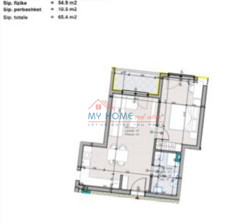 Apartment 1+1 for Sale Paskuqan